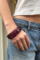 Leopard Rigid Bracelet
