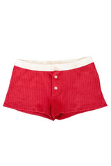 Boy Short Thick Ribbed Underwear