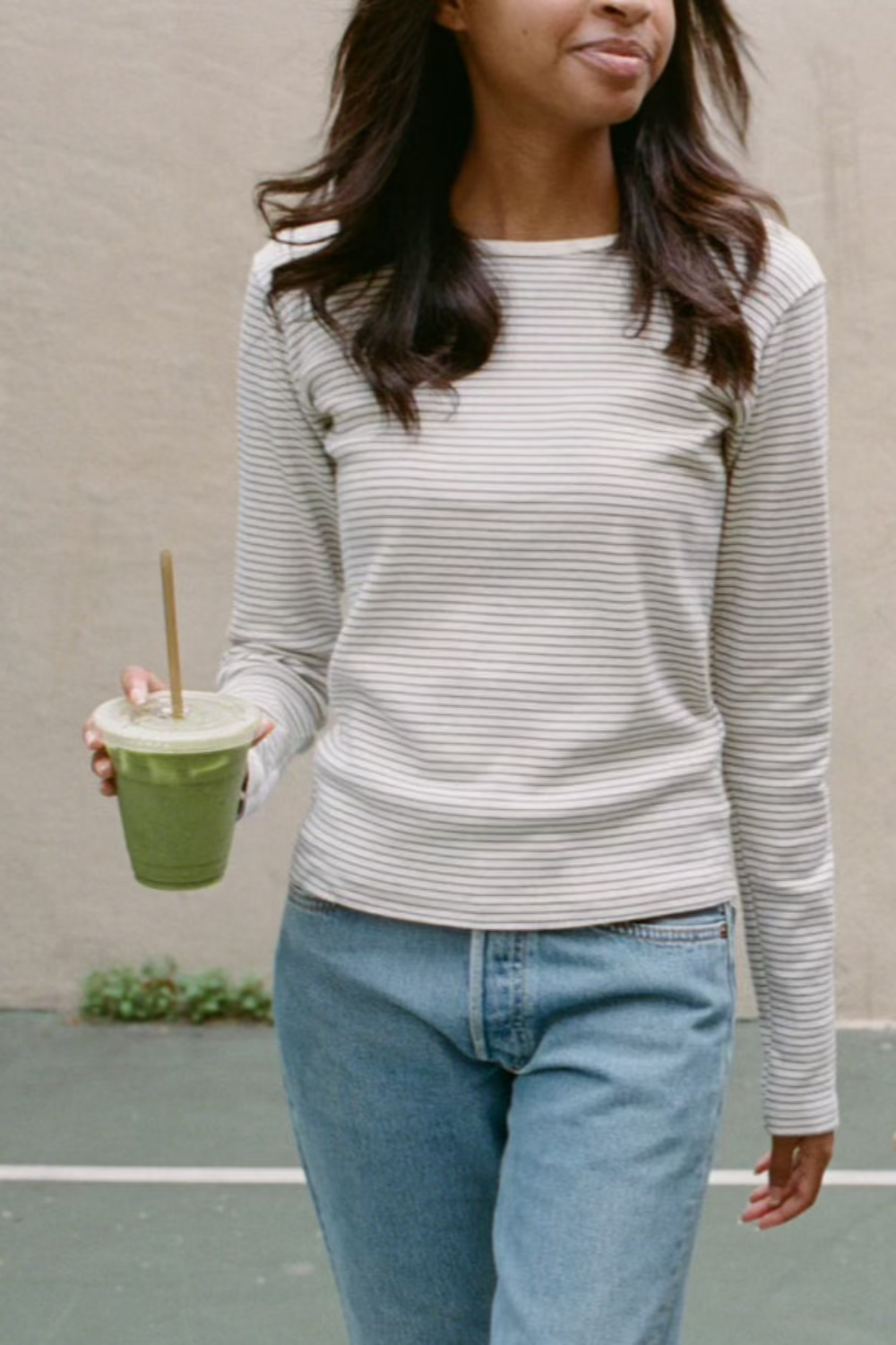 Leah Striped Top