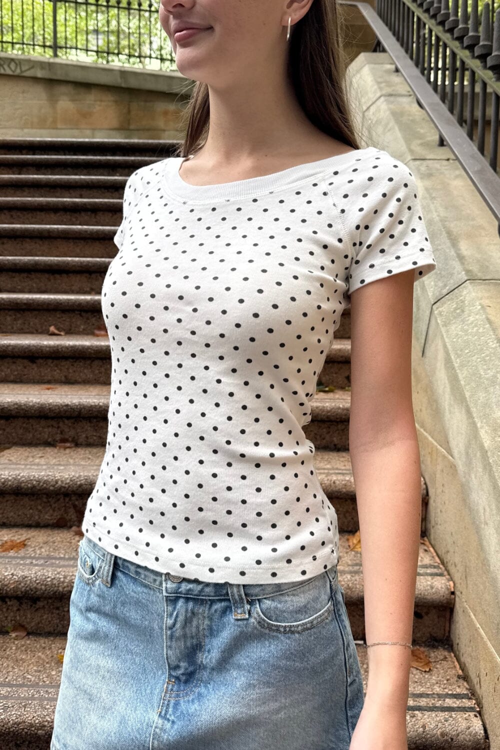 Ginny Polka Dot Top