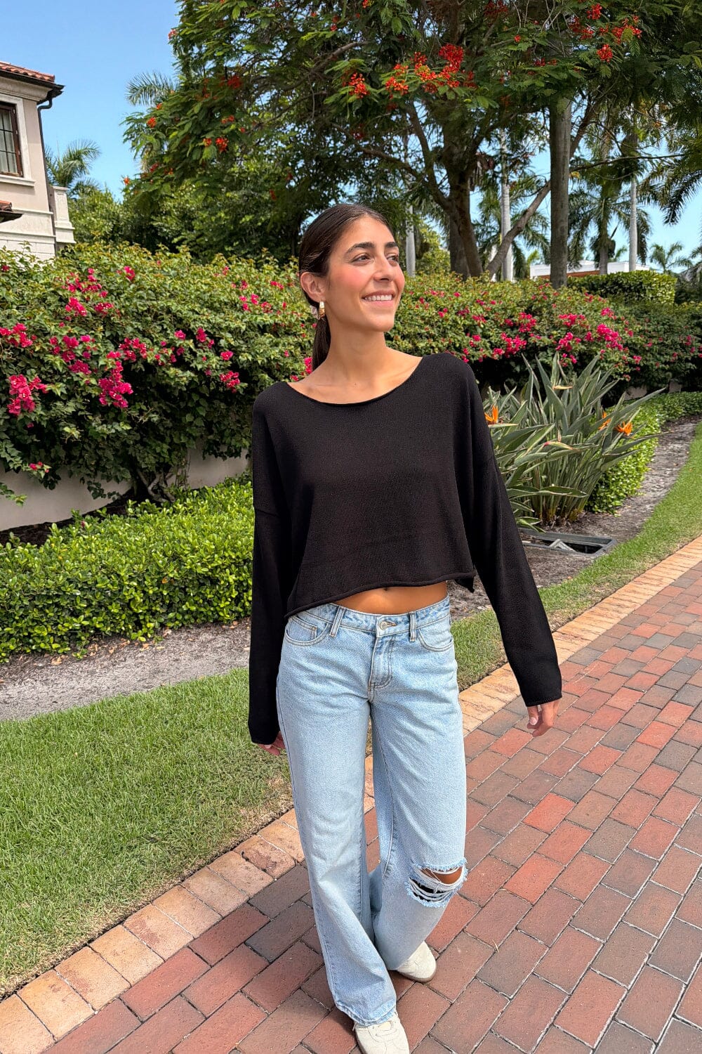 Cameron Cropped Sweater