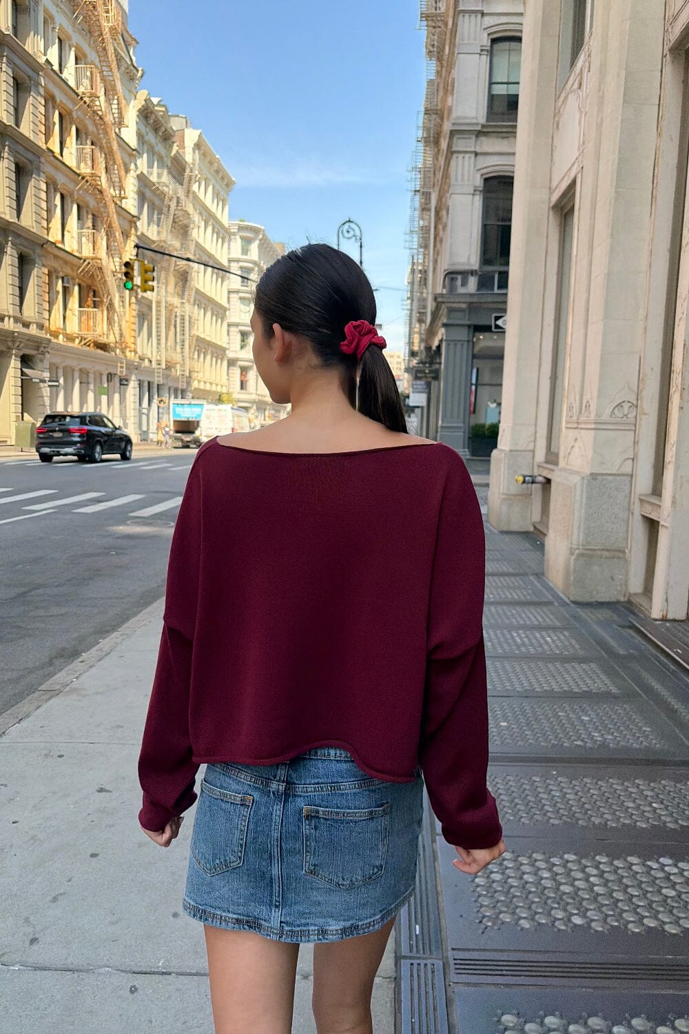 Cameron Cropped Sweater