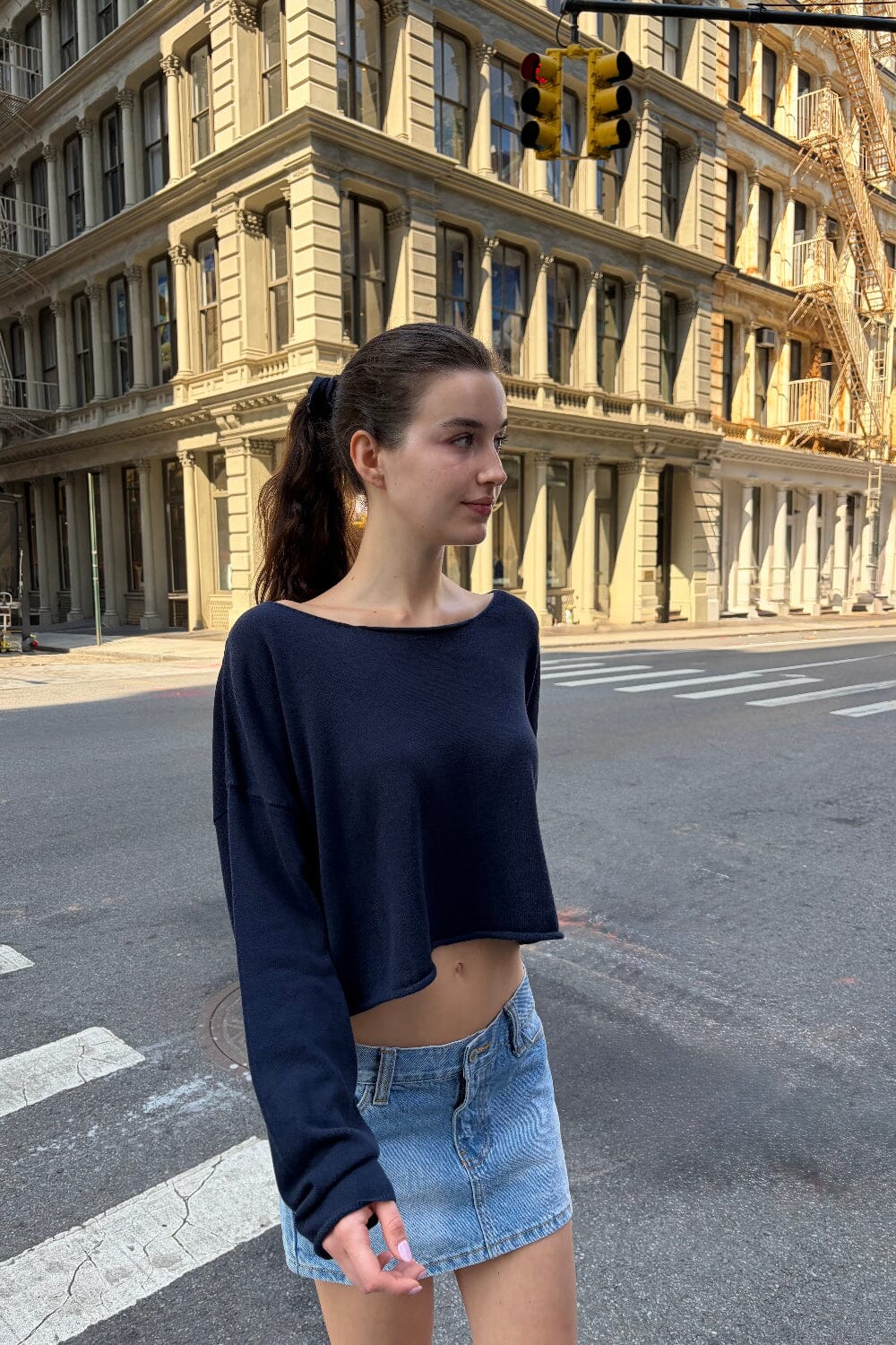 Cameron Cropped Sweater