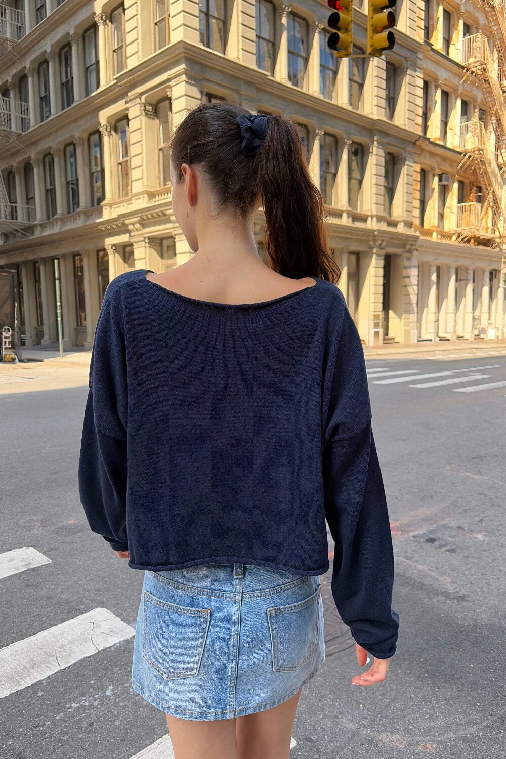 Cameron Cropped Sweater