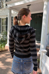 Alana Cropped Striped Sweater