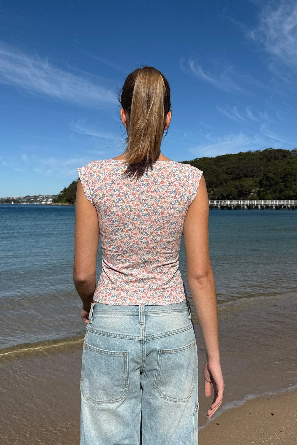 Amara Floral Tank