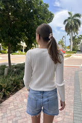 Zoe Cable Knit Cardigan