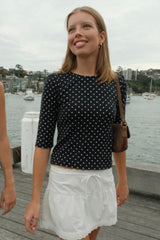Jennie Polka Dots Top