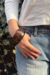 Leopard Rigid Bracelet