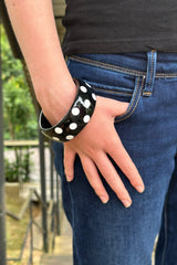 Polka Dots Rigid Bracelet