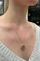 Gold Locket Necklace