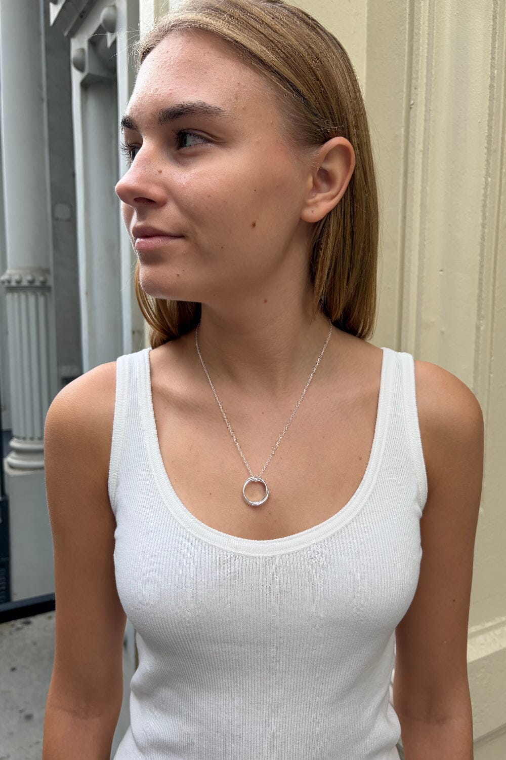 Circle Chain Necklace