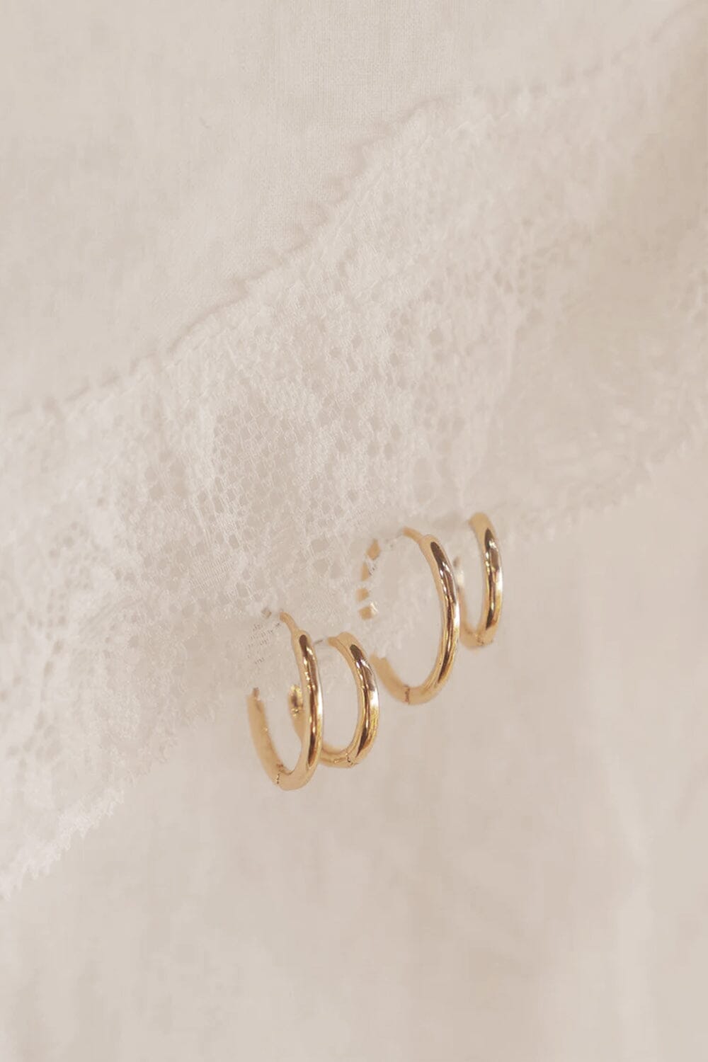 Hoops Earrings Set