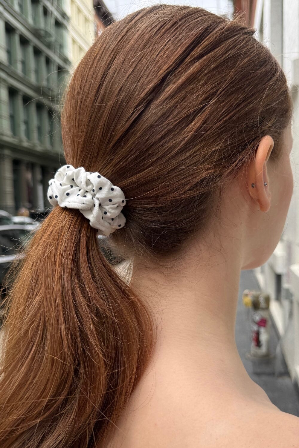 Polka Dots Scrunchie