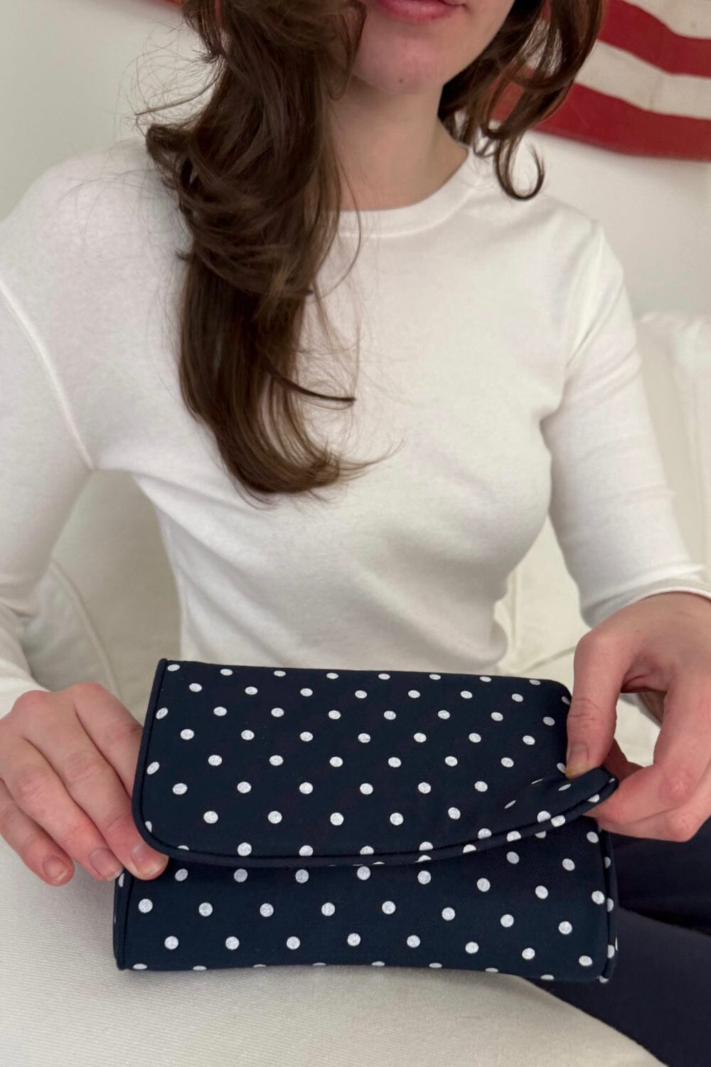 Polka Dots Makeup Bag