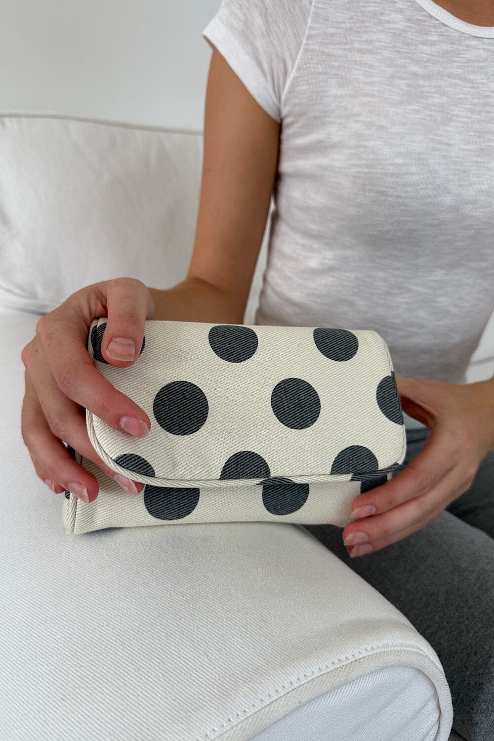 Polka Dots Makeup Bag