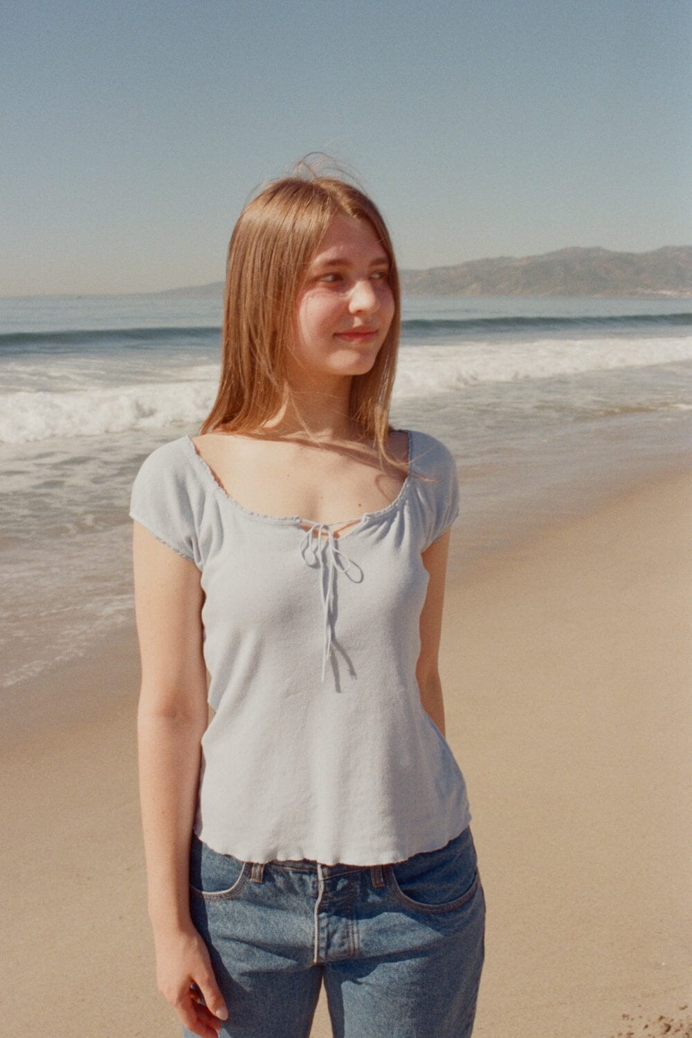 Noa Eyelet Top