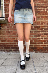 White Long Socks