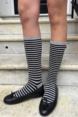 Striped Knee Socks